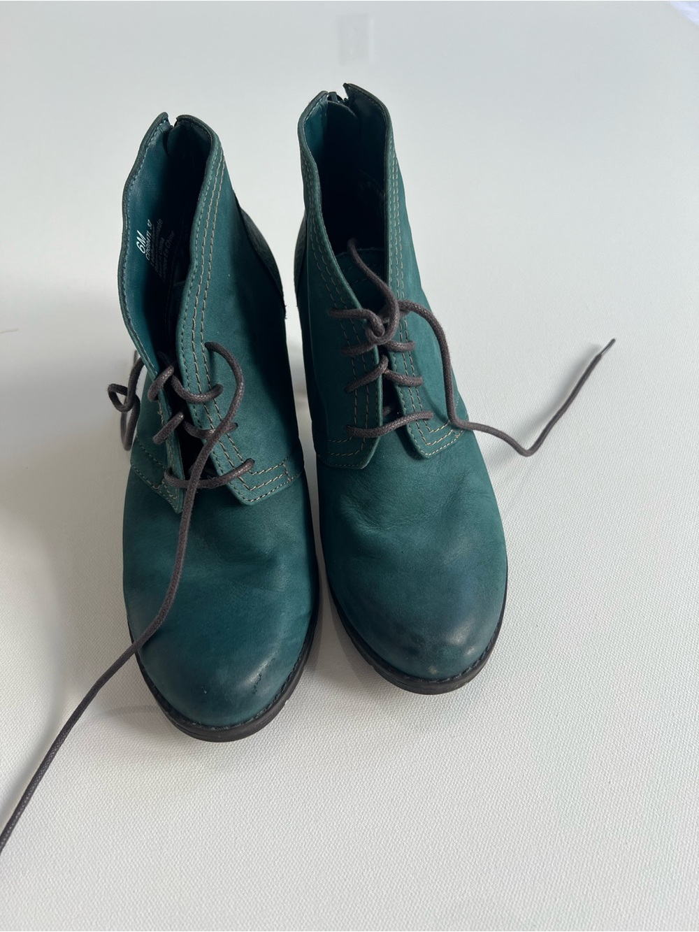 Rockport Green Women's Lace-Up Ankle Boots